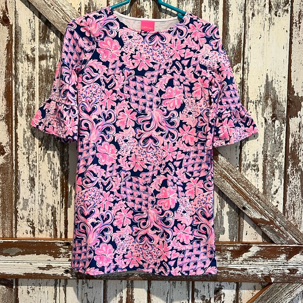 Lilly Pulitzer girls dress size XL 12-14 like new